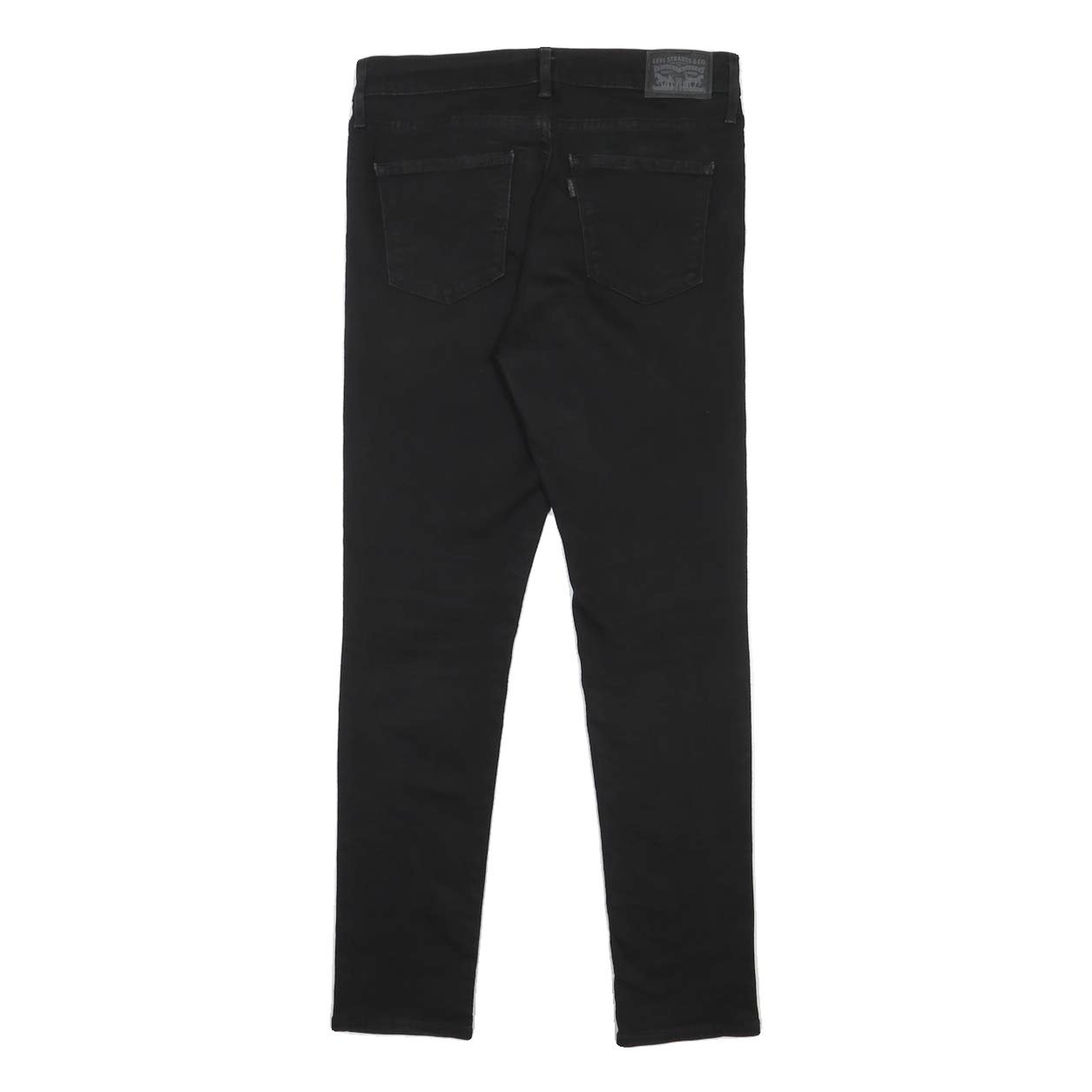 LEVI'S 311 Womens Jeans Black Slim Skinny Denim Medium W28 L28 Stretch Zip