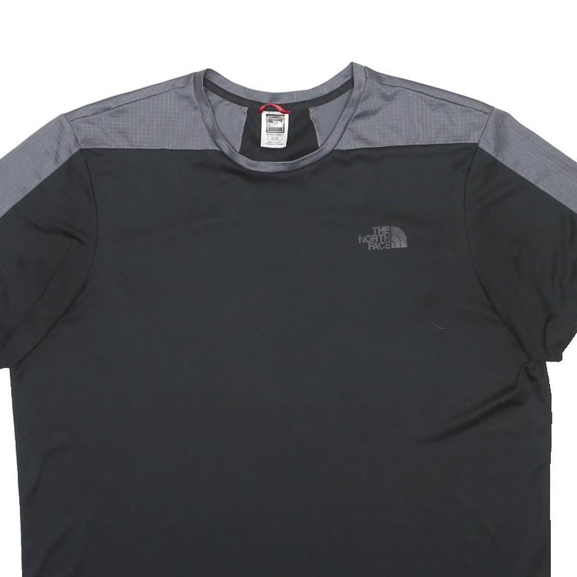 THE NORTH FACE Mens Black & Grey Modern T-Shirt XL Short Sleeve Crew Neck