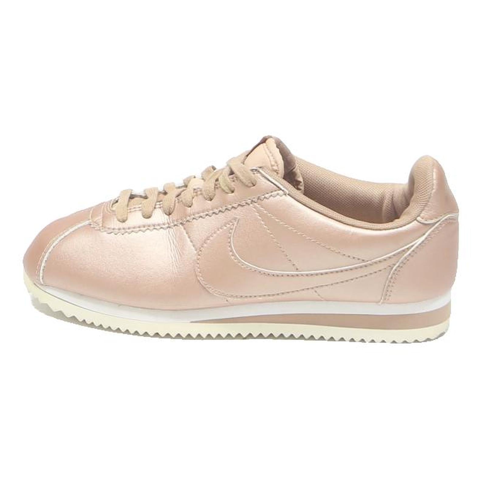 NIKE Classic Cortez Womens Trainers Synthetic UK 4 Rose Gold Casual