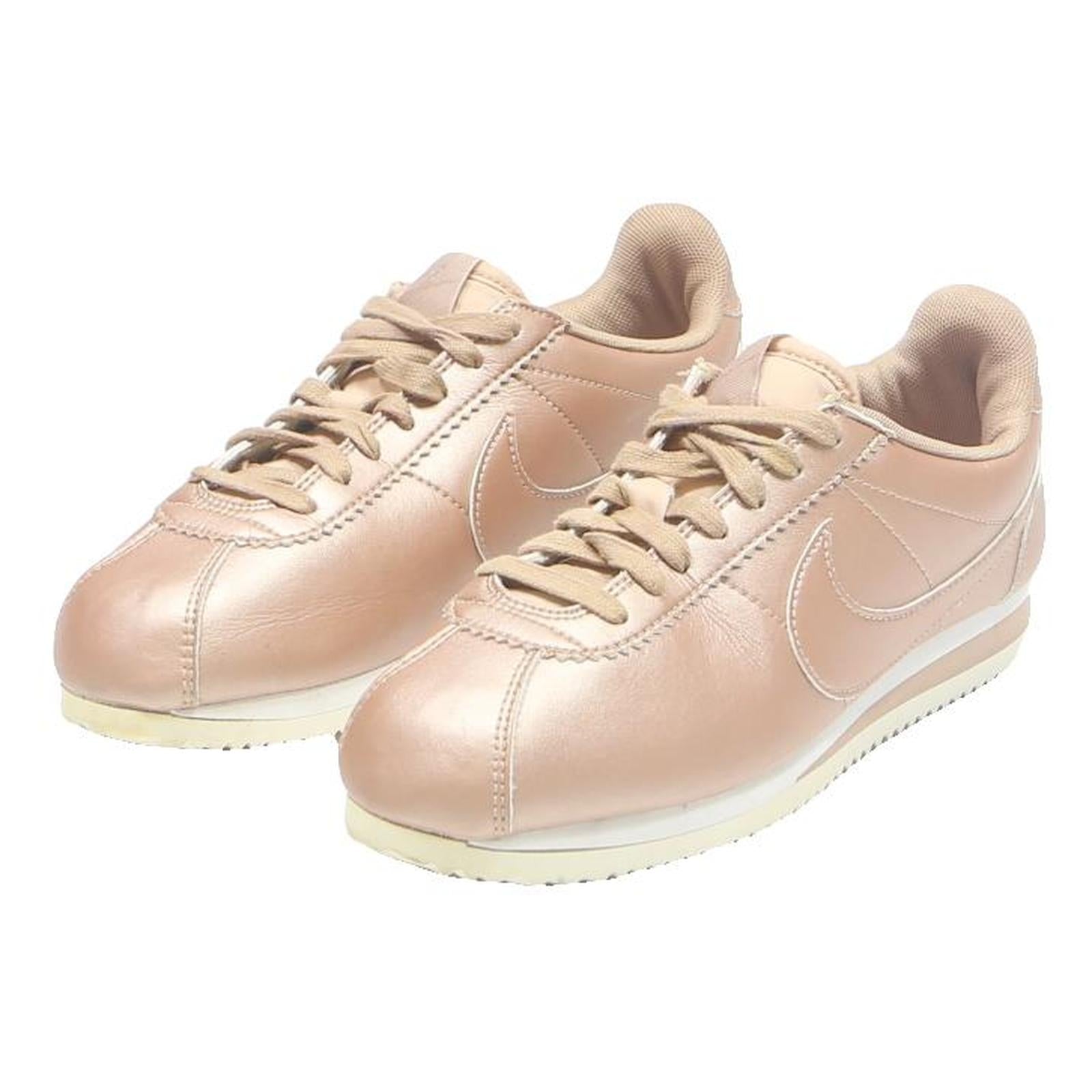NIKE Classic Cortez Womens Trainers Synthetic UK 4 Rose Gold Casual