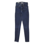 LEVI'S 721 BIG E Womens Jeans Blue Slim Skinny Denim Medium W20 L28 Classic