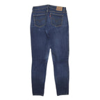 LEVI'S 711 Womens Slim Blue Denim Medium Wash Cotton Blend Tapered W28 L28