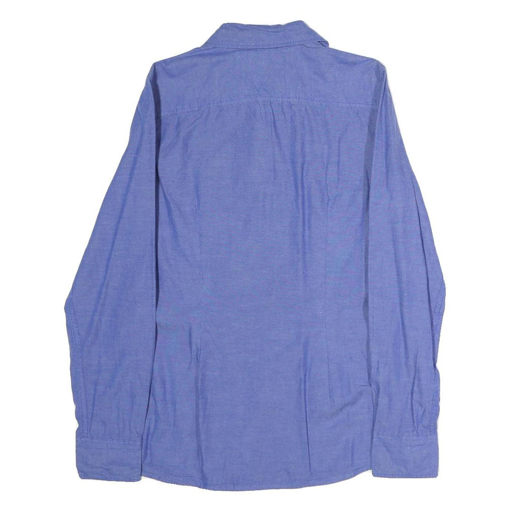 TOMMY HILFIGER Mens Blue Shirt M Cotton Long Sleeve Casual Classic Fit