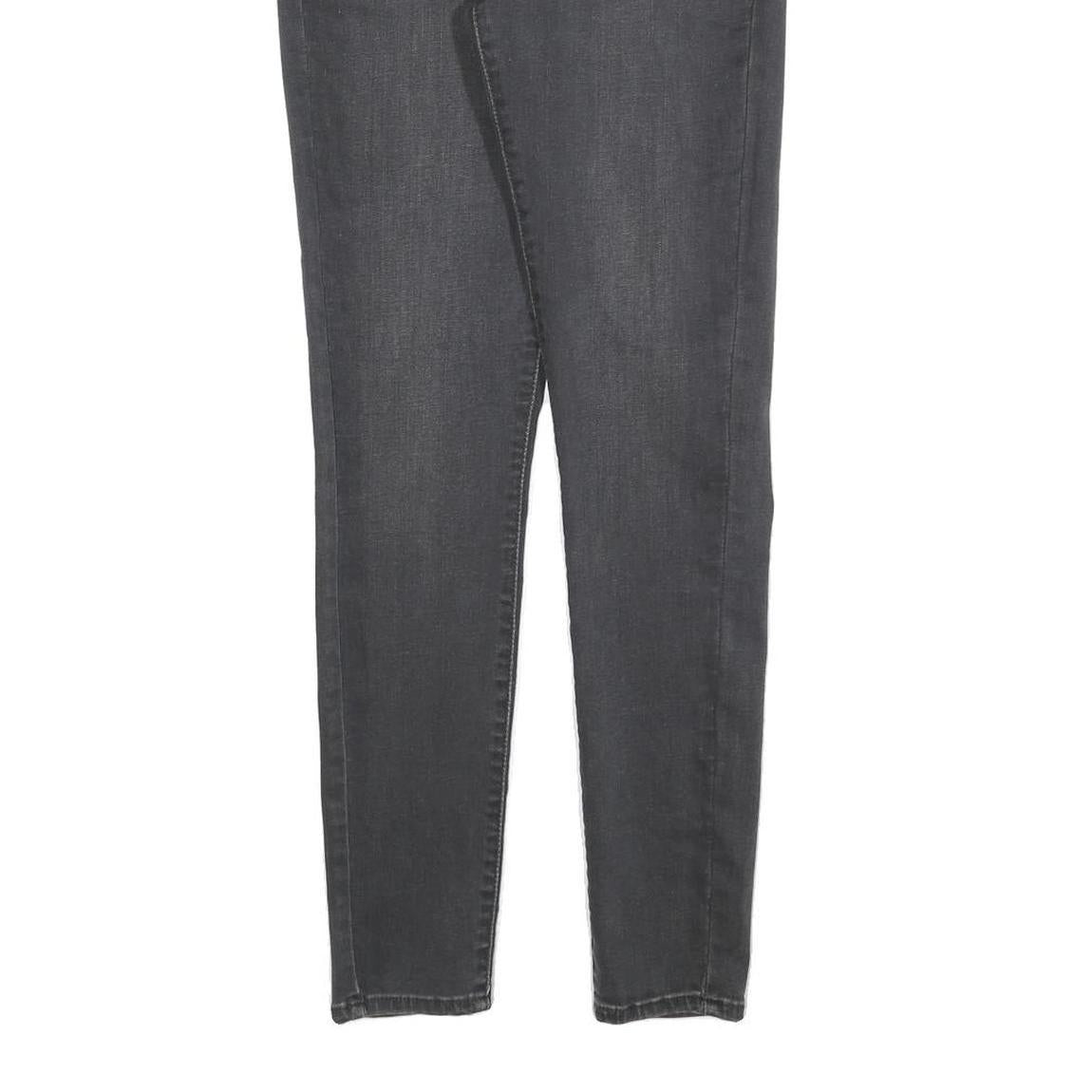 LEVI'S 710 Womens Jeans Black Slim Skinny Denim W28 L30 Stretch Cotton Blend