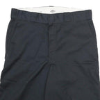 DICKIES Mens Shorts Black Casual XL W34 Workwear Durable Cotton Blend