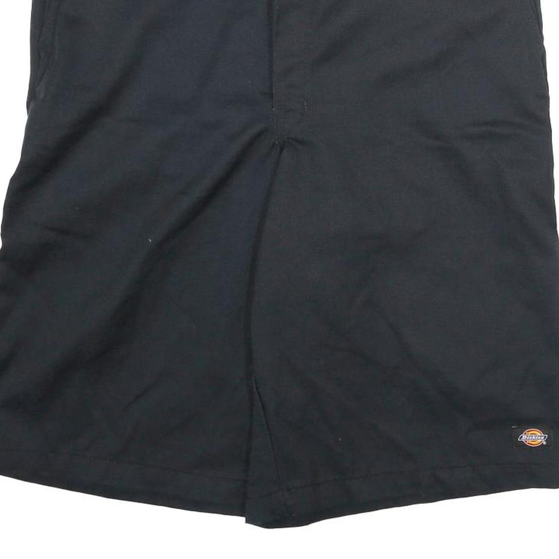 DICKIES Mens Shorts Black Casual XL W34 Workwear Durable Cotton Blend