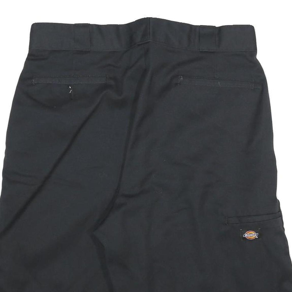 DICKIES Mens Shorts Black Casual XL W34 Workwear Durable Cotton Blend