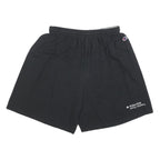 CHAMPION Womens Black Casual Shorts XL W28 Cotton Blend Comfortable Elastic