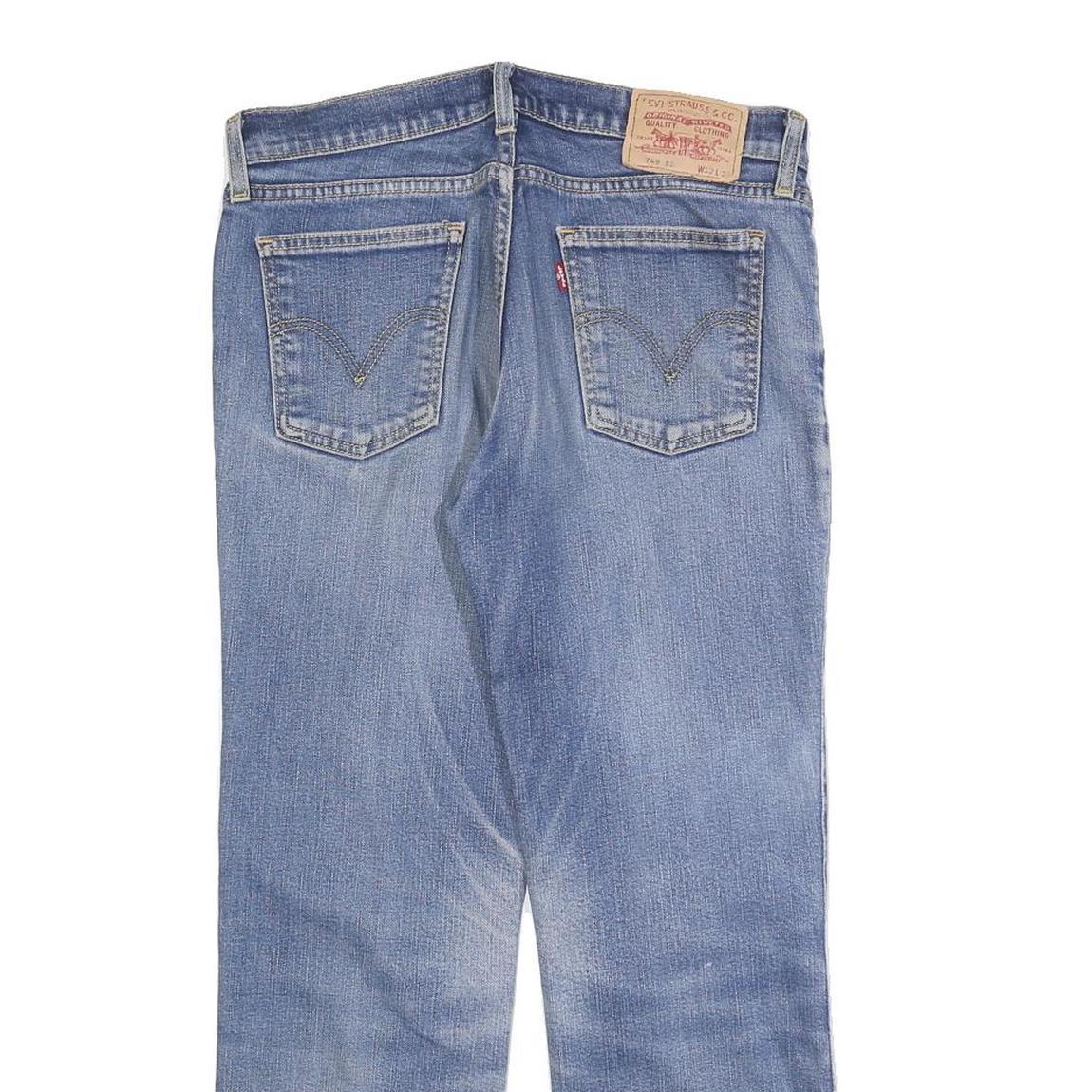 LEVI'S 749 88 Mens Jeans Blue Regular Straight Denim Medium W32 L27 Classic Fit