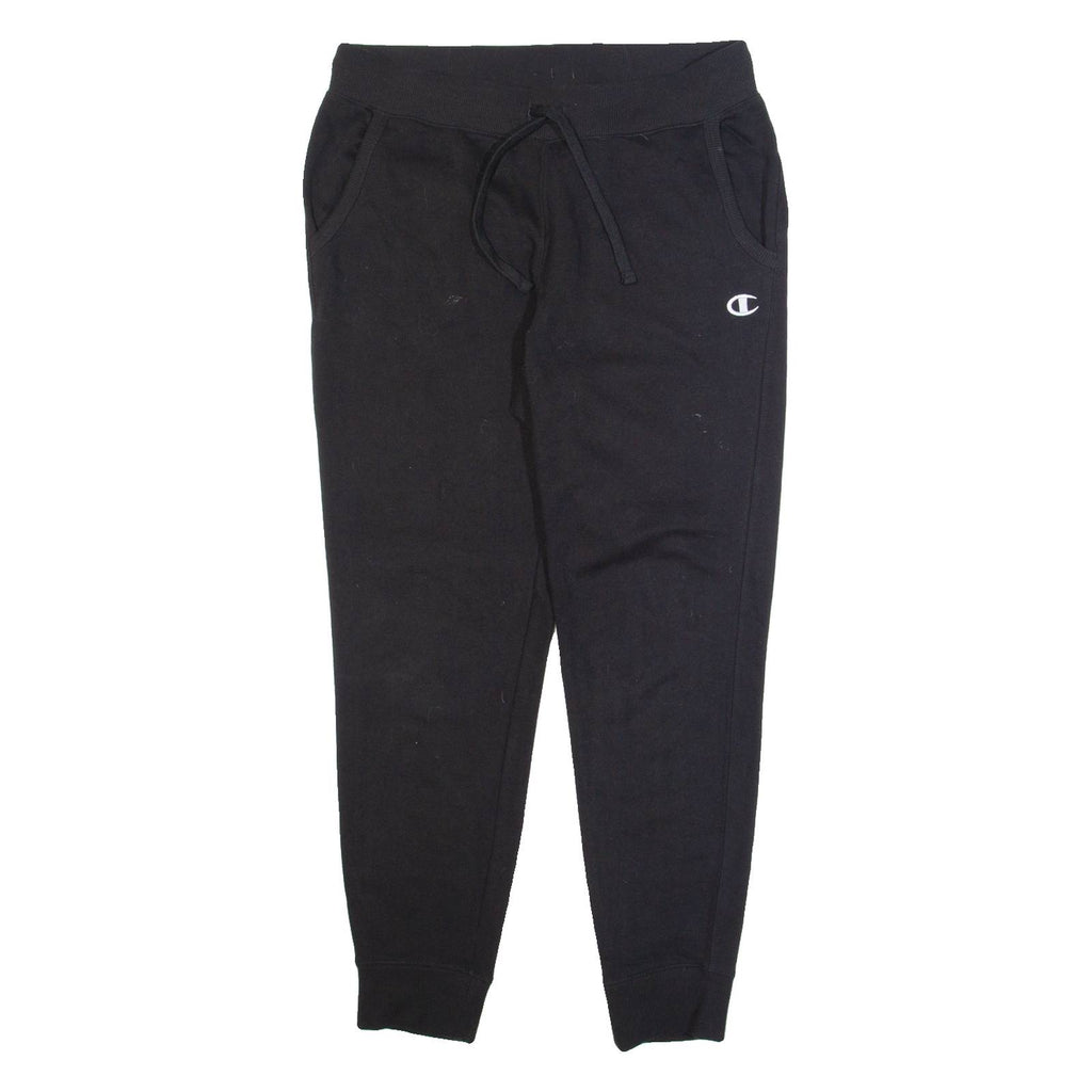 CHAMPION Mens Joggers Black Tapered M W30 L28