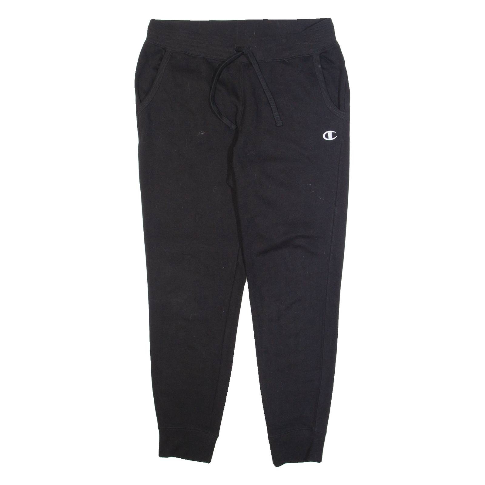CHAMPION Mens Joggers Black Tapered M W30 L28