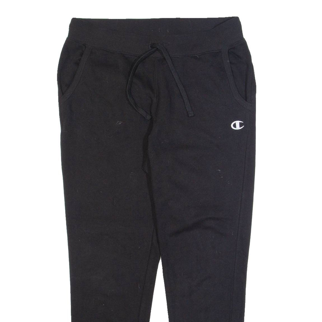 CHAMPION Mens Joggers Black Tapered M W30 L28