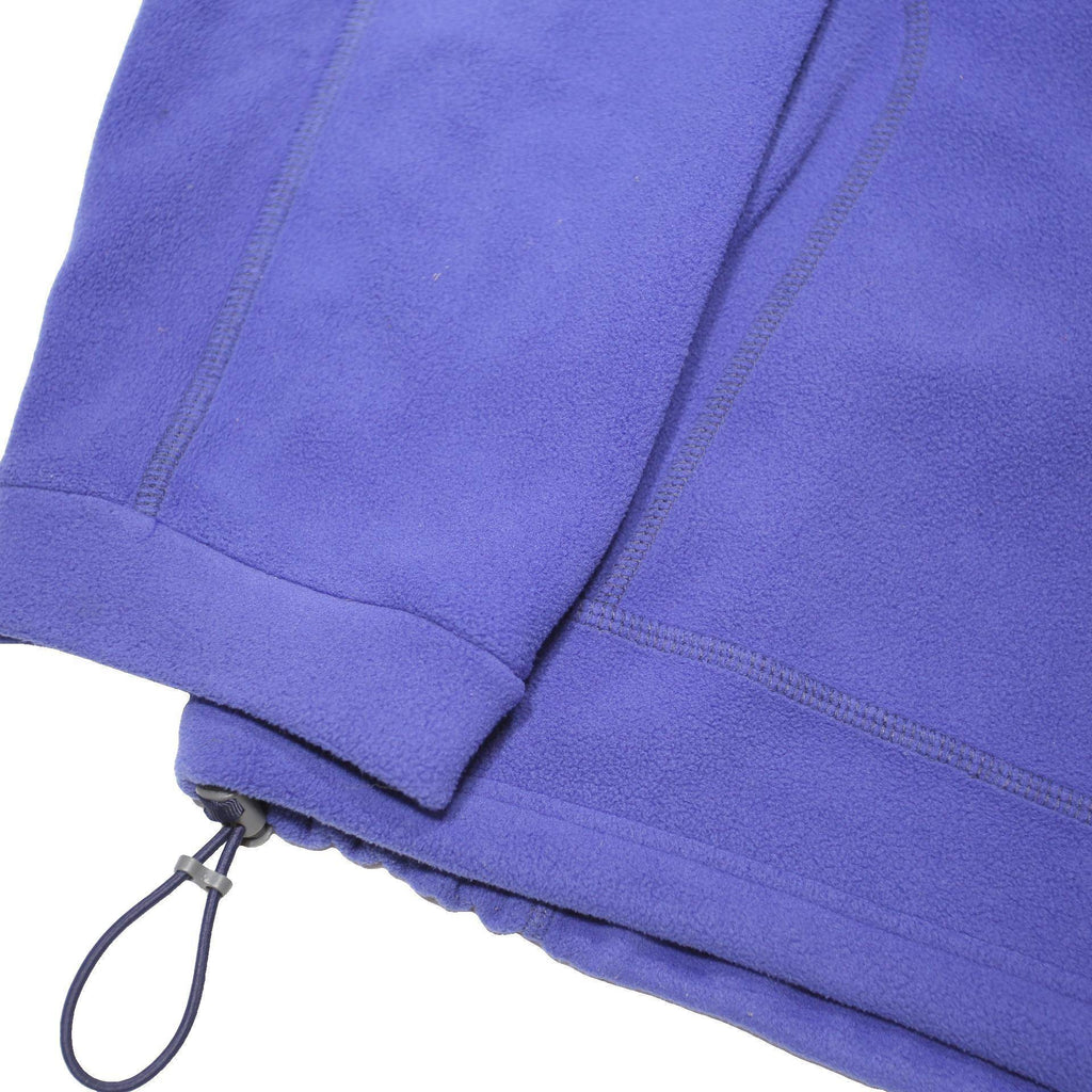 BERGHAUS Womens Blue Fleece Jacket UK 18 Polyester Blend Plain Zip Outdoor Wear