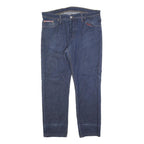 TOMMY HILFIGER Mens Jeans Blue Regular Straight Denim Medium W40 L30 Classic