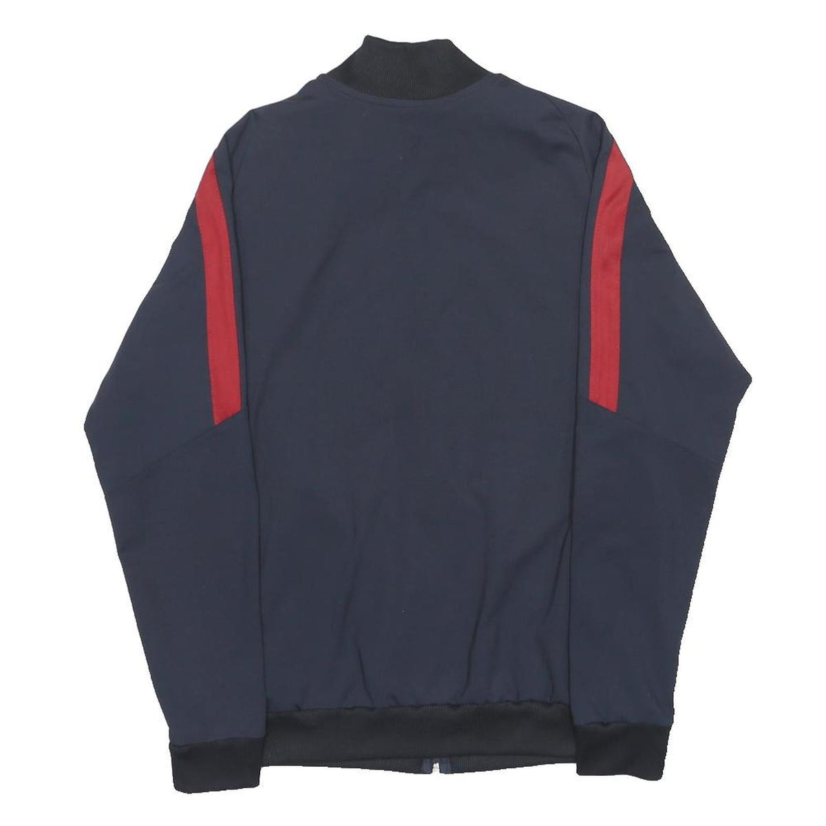 NIKE Mens Navy & Red FC Barcelona Track Jacket M Cotton Blend Zip Sportswear