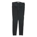 LEVI'S Womens Jeans Black Slim Skinny Denim W27 L27 Stretch Zip Fastening