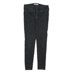 LEVI'S Womens Jeans Black Slim Skinny Denim W27 L27 Stretch Zip Fastening