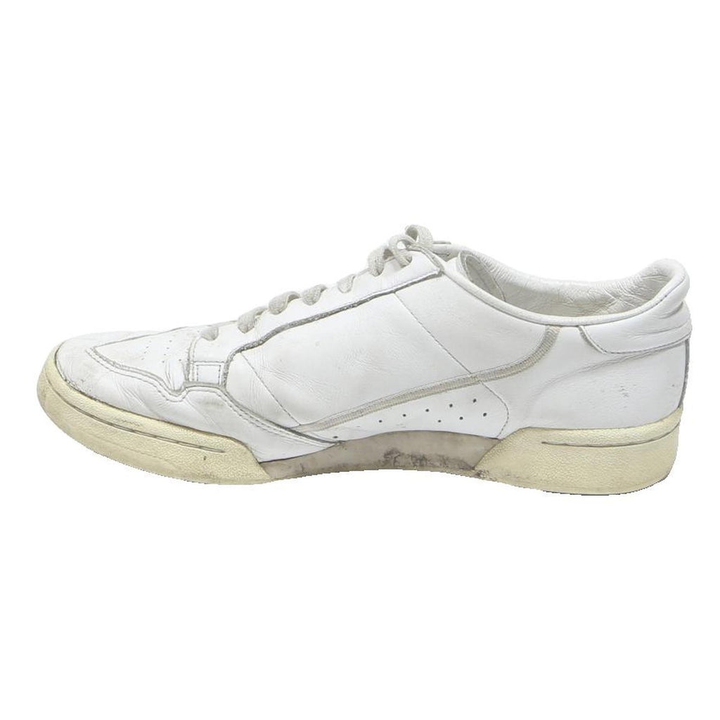 ADIDAS Continental 80 Mens Leather White Trainers UK 10 Classic Retro