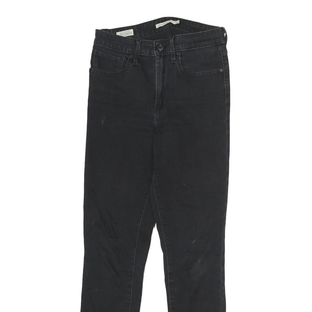 LEVI'S 721 Womens Slim Black Denim Slim Skinny Jeans W27 L28 Stylish Fit