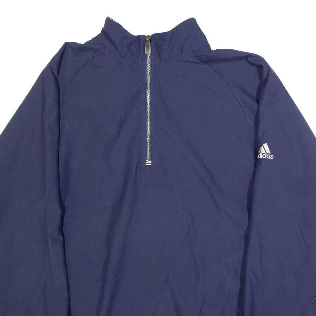 ADIDAS Mens Sweatshirt Blue Crew Neck M