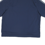 NIKE Mens Blue & Grey Fresno State Football Track Jacket XL Polyester Woven