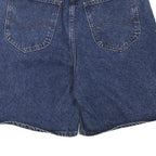 LEE Womens Denim Blue Shorts XS W26 Classic Cotton Blend Casual Zip Closure