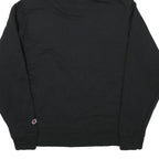 CHAMPION Mens Black Full Zip Hoodie M Casual Sweatshirt Cotton Blend