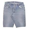 WRANGLER Mens Denim Blue Casual Shorts 2XL W36 Cotton Blend Classic Fit