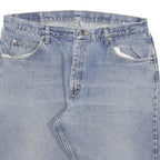 WRANGLER Mens Denim Blue Casual Shorts 2XL W36 Cotton Blend Classic Fit