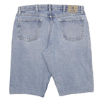 WRANGLER Mens Denim Blue Casual Shorts 2XL W36 Cotton Blend Classic Fit