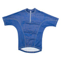 GRANT Cycling Mens Jersey Blue 1/2 Zip S