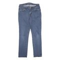 LEVI'S Womens Slim Blue Denim Jeans W28 L29 Zip Closure Classic Style