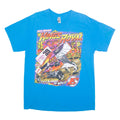 GILDAN Kings Royal Mens T-Shirt Blue USA L