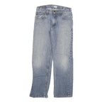 LEVI'S Womens Regular Blue Straight Denim Light W26 L27 Zip Cotton Blend Jeans