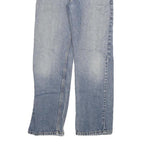LEVI'S Womens Regular Blue Straight Denim Light W26 L27 Zip Cotton Blend Jeans