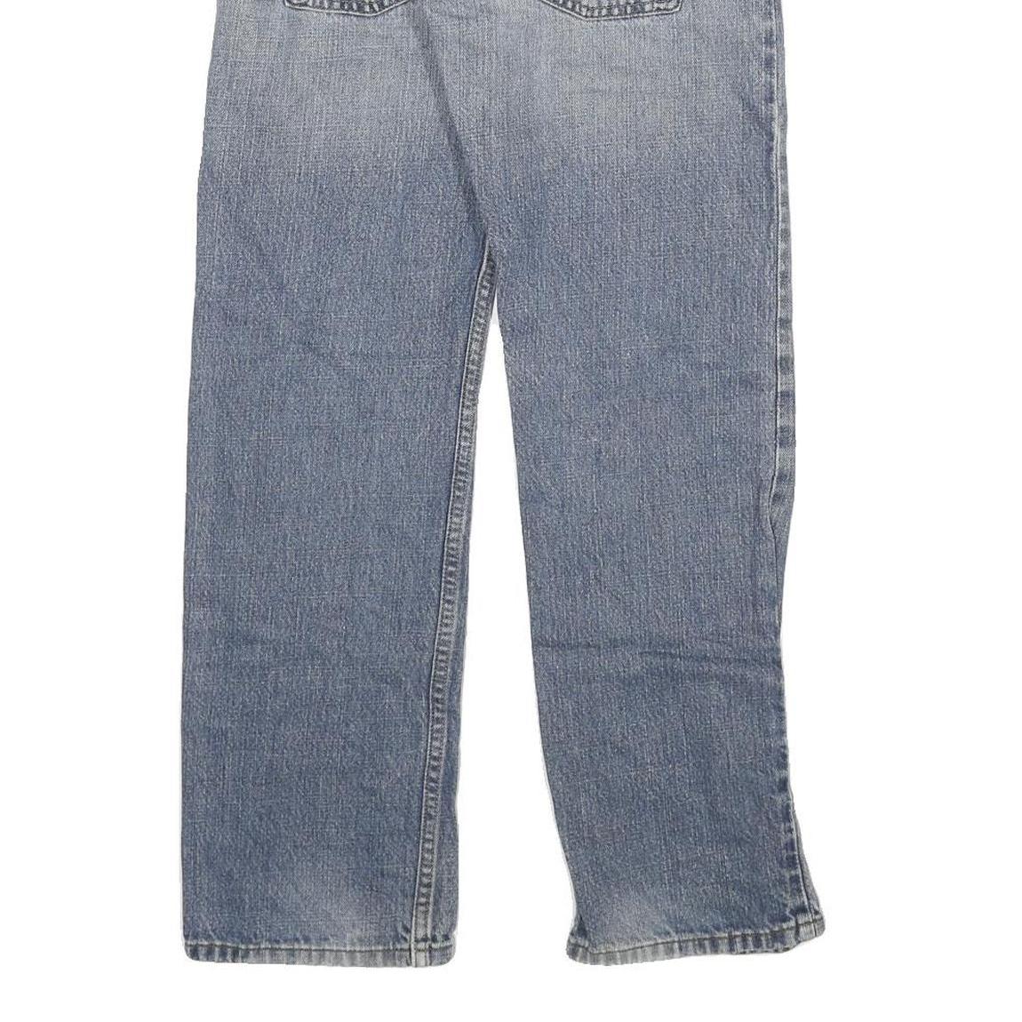 LEVI'S Womens Regular Blue Straight Denim Light W26 L27 Zip Cotton Blend Jeans