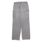 CARHARTT Workwear Mens Trousers Grey Loose Straight W30 L32