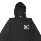 CHAMPION Mens Anorak Jacket Black Hooded M