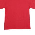 BULLETIN Mens Red Calgary Flames Graphic T-Shirt M Short Sleeve Crew Neck Casual