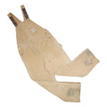 CARHARTT Mens Beige Cotton Relaxed Dungarees XL W38 L32 Workwear Utility