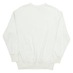 NIKE Mens Sweatshirt White XXS
