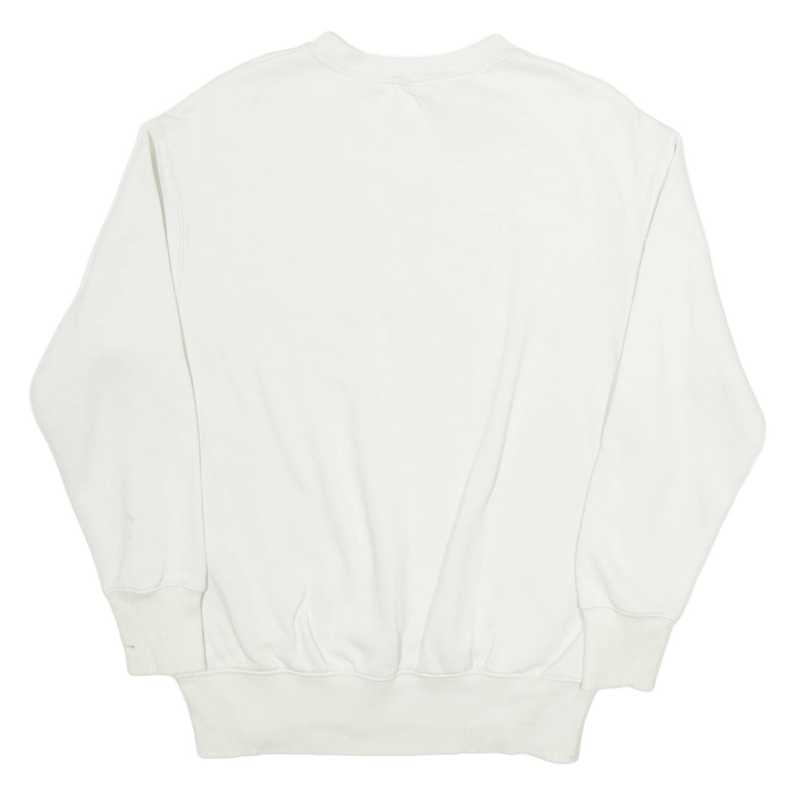 NIKE Mens Sweatshirt White XXS