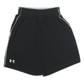 UNDER ARMOUR Mens Black Casual Shorts S W25 Sports Logo Elastic Waist
