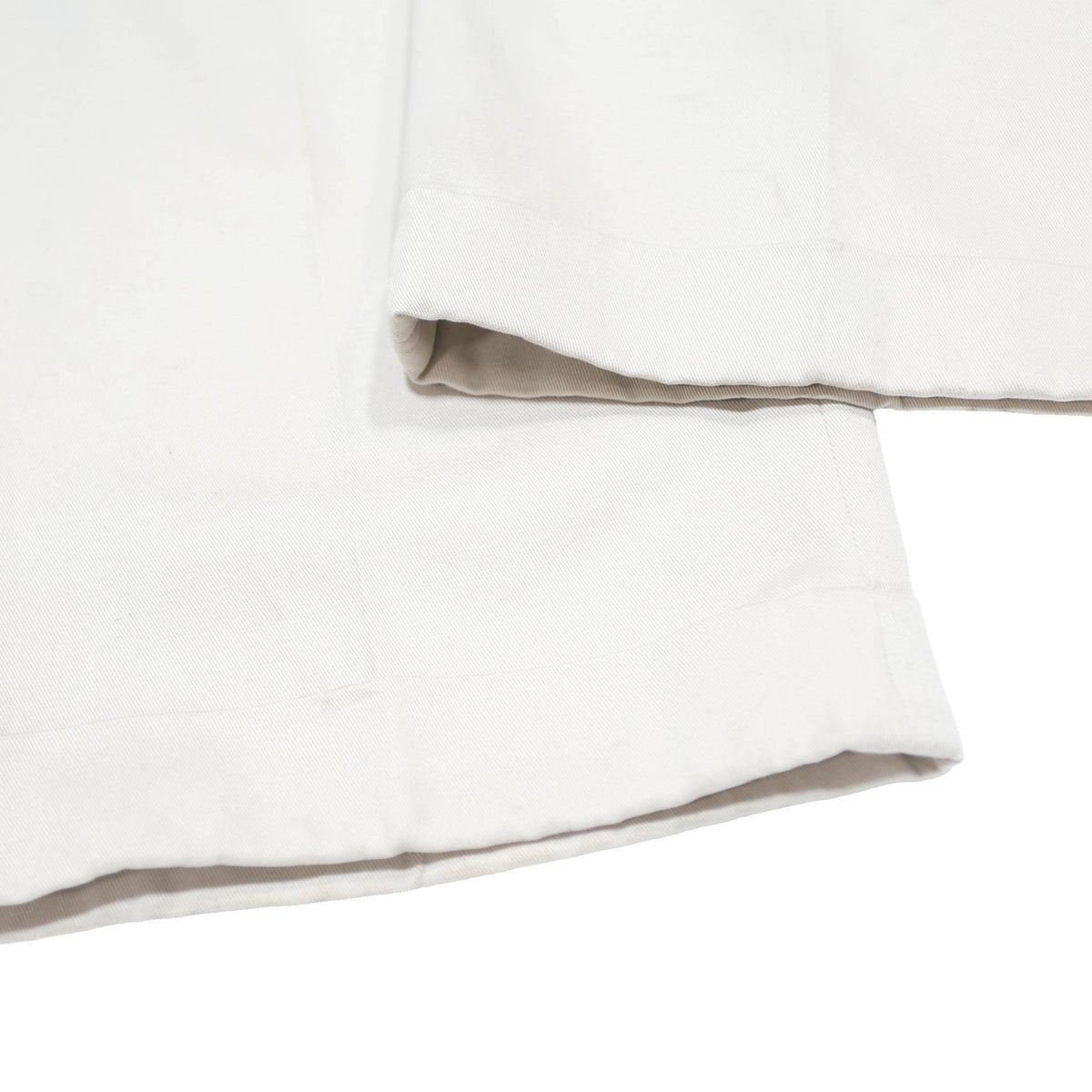 NAUTICA Mens Relaxed Cotton Blend White Trousers W33 L30 Casual Zip Closure