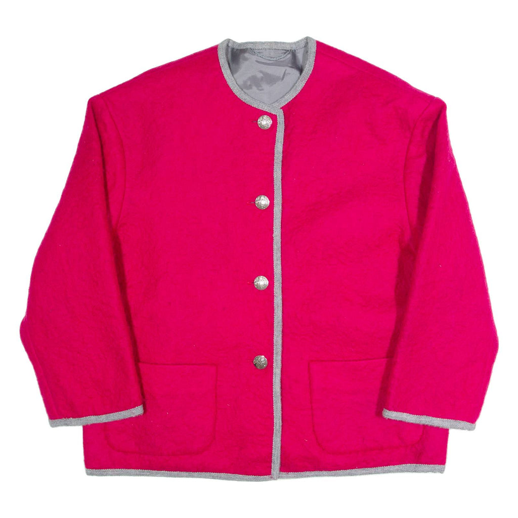 Womens Blazer Jacket Pink L