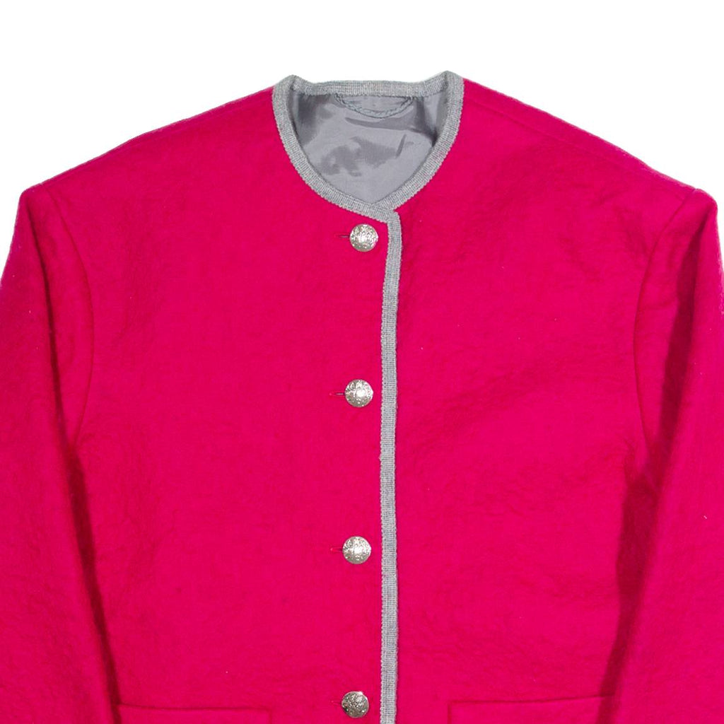 Womens Blazer Jacket Pink L