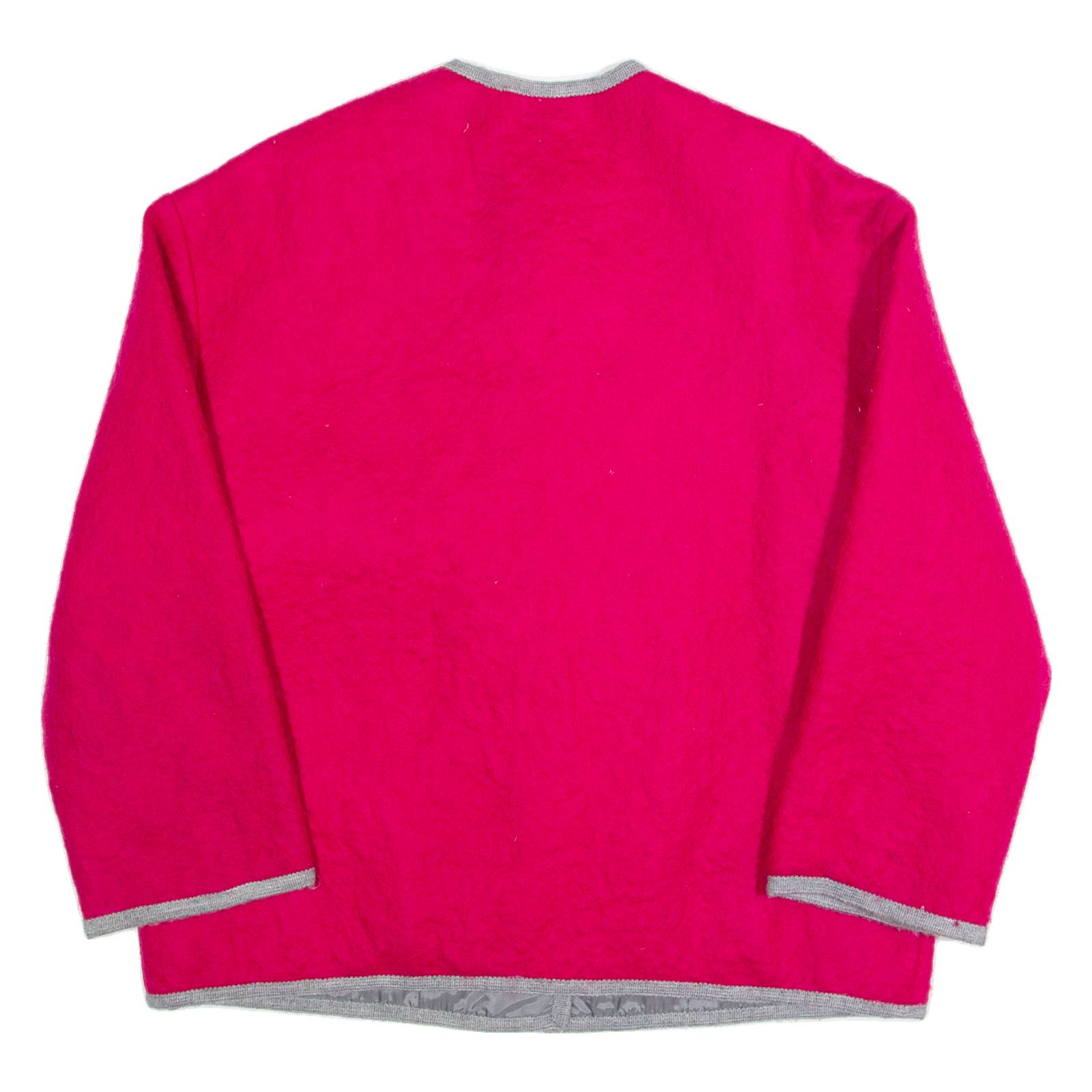 Womens Blazer Jacket Pink L