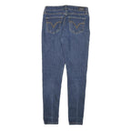 LEVI'S Womens Slim Blue Denim Slim Jeans W27 L28 Classic Cotton Blend Zip