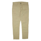 DICKIES Mens Trousers Beige Regular Tapered W34 L30