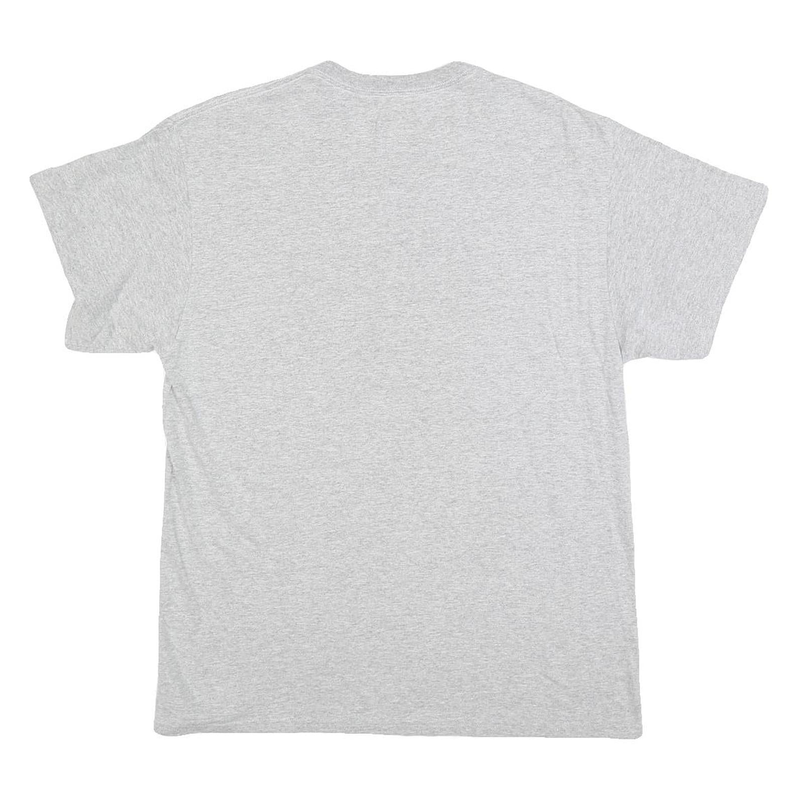 NFL Mens Grey Seattle Seahawks Graphic T-Shirt L Short Sleeve Crew Neck